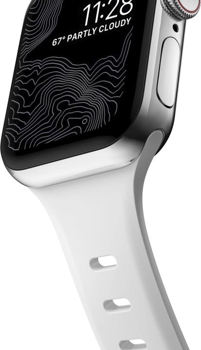 Produktbild Nomad Sport Band Slim 38/40/41mm White (38 mm, 40 mm, 41 mm, Reifen)