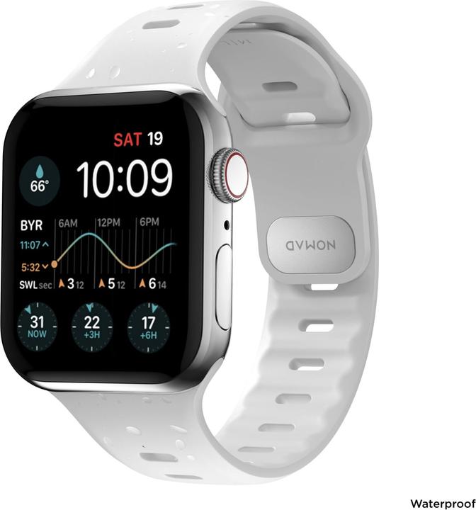 Produktbild Nomad Sport Band Slim 42/44/45/49mm White (45 mm, 44 mm, 42 mm, 49 mm, Fluorkautschuk)