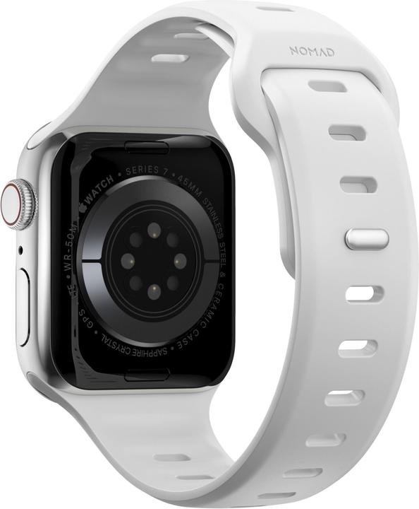 Produktbild Nomad Sport Band Slim 42/44/45/49mm White (45 mm, 44 mm, 42 mm, 49 mm, Fluorkautschuk)