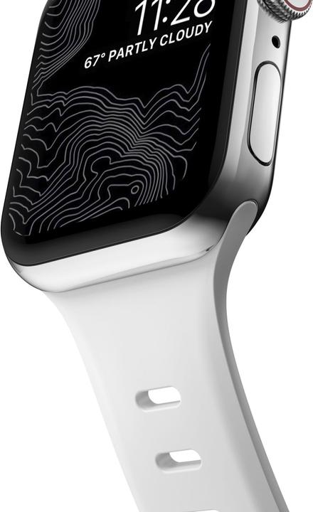 Produktbild Nomad Sport Band Slim 42/44/45/49mm White (45 mm, 44 mm, 42 mm, 49 mm, Fluorkautschuk)