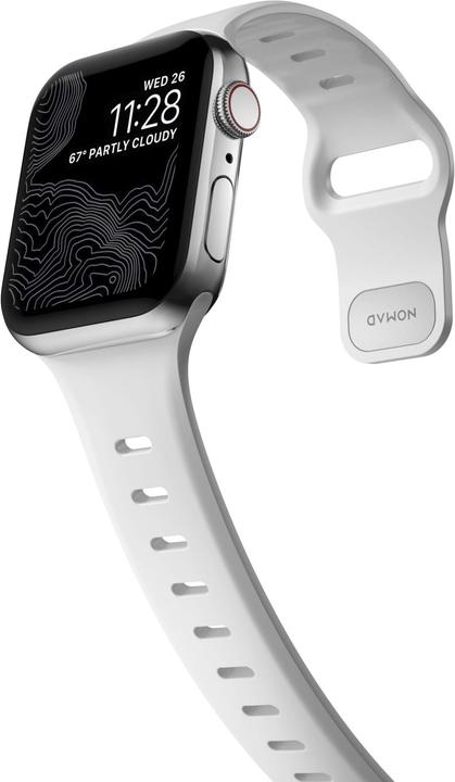 Produktbild Nomad Sport Band Slim 42/44/45/49mm White (45 mm, 44 mm, 42 mm, 49 mm, Fluorkautschuk)