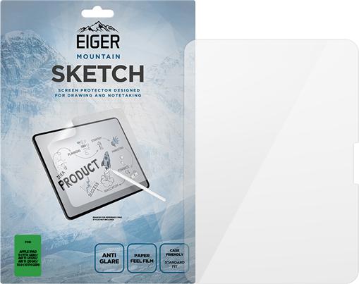 Eiger Paper-like Displayauflage Mountain Sketch Tablet Screen Protector (1 Stück, iPad Air 11 2024 (M2))