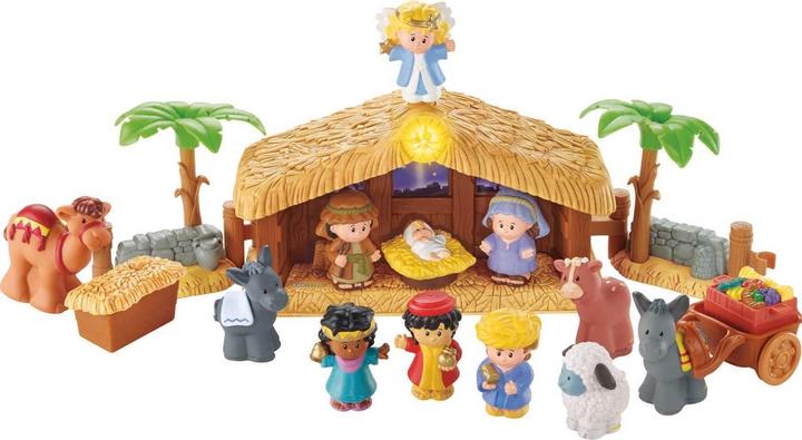 Produktbild Fisher-Price Little People Weihnachtskrippe