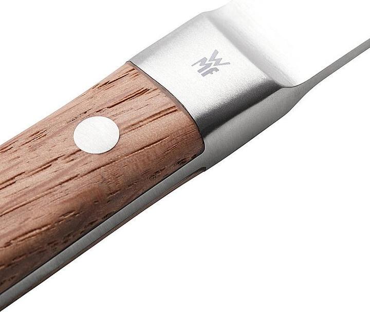Produktbild WMF Steakbesteck Set Steakmesser 6 Personen Ranch 12tlg Spezialklingenstahl Eichenholz (12 Stück, Besteck Set)