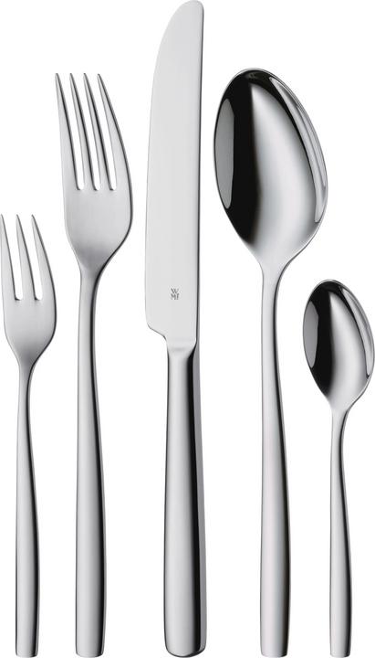 Produktbild WMF Besteck Besteckset 6 Personen Palma 30tlg Monobloc-Messer Edelstahl poliert (30 Stück, Besteck Set)