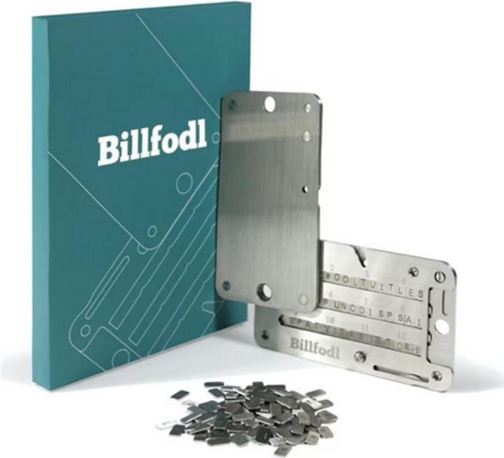 Actual product image Billfodl Crypto Wallet