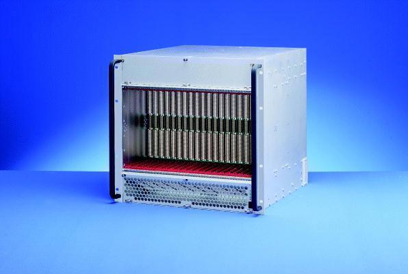 Image du produit Schroff 10 U, 21 slots, avec Rear I/O - BGT 10HE 84TE 21SL VME64X V2 (10 HE, Rack 19 pouces)