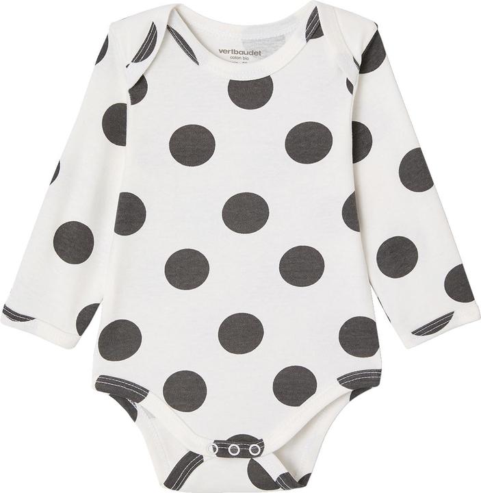 Produktbild Vertbaudet Bio-Kollektion: Baby Geschenk-Set: Body & Lätzchen mit Tupfen (92)