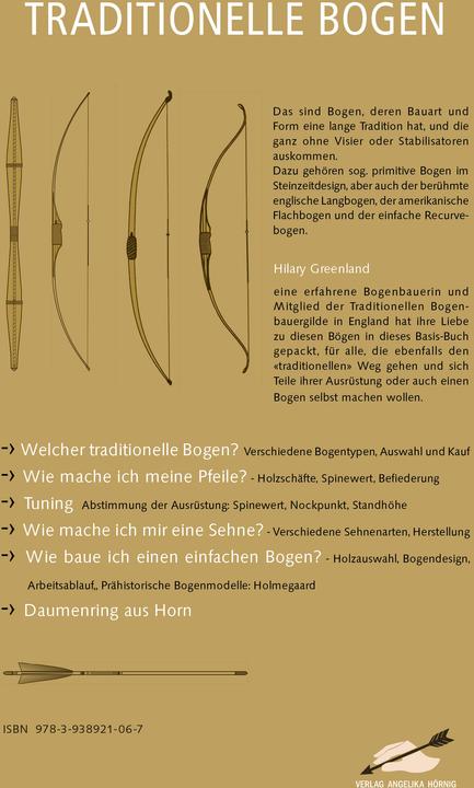 Immagine prodotto Praktisches Handbuch für Traditionelle Bogenschützen 20071121 (Tedesco, Haiko Hörnig, Ekkehard Hoehn, Hilary Greenland, 2018)