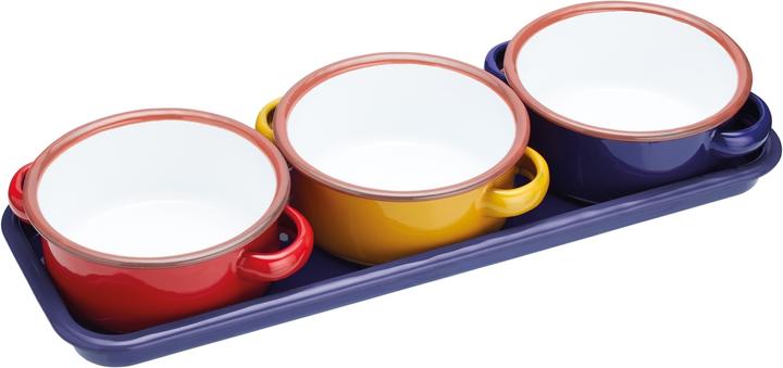 Image du produit neuetischkultur Set de bols à tremper 3 pièces, avec plateau
