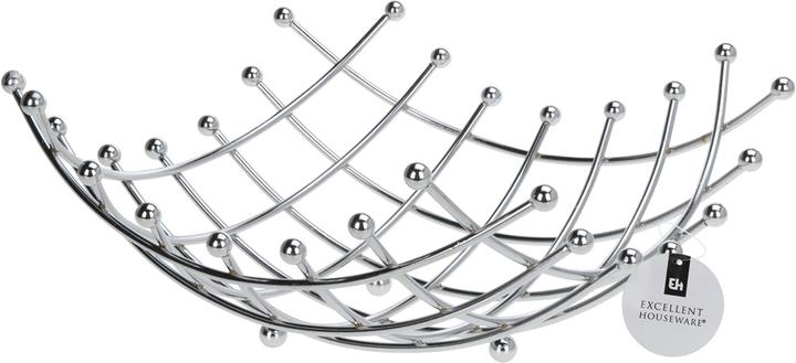 Actual product image neuetischkultur Fruit basket stainless steel (31 x 31 x 14 cm)