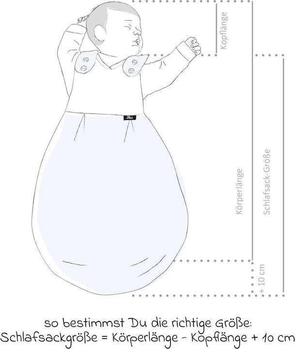 Produktbild Alvi Schlafsäcke Daunen-Schlafsack - Baby Forest - Gr. 90 (90 cm)