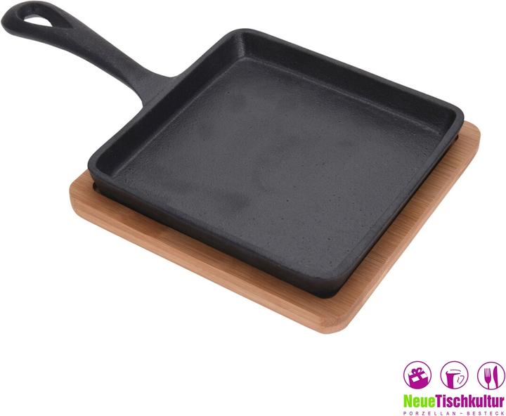 Image du produit neuetischkultur Assiette à tapas/poêle en fer (24 cm, Poêle à frire, Fonte)