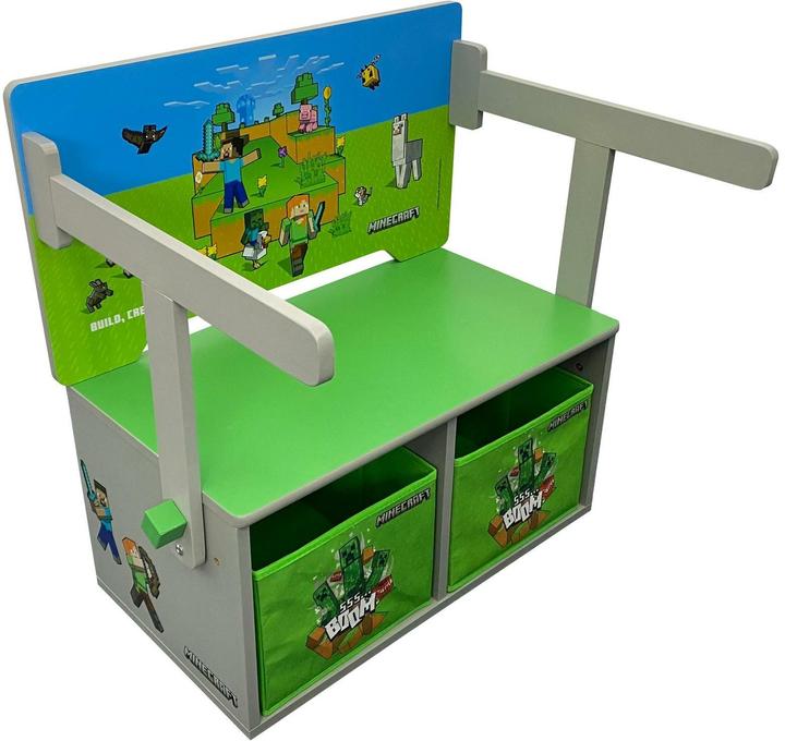 Actual product image Phoenix Minecraft bench/game table (Children bench)