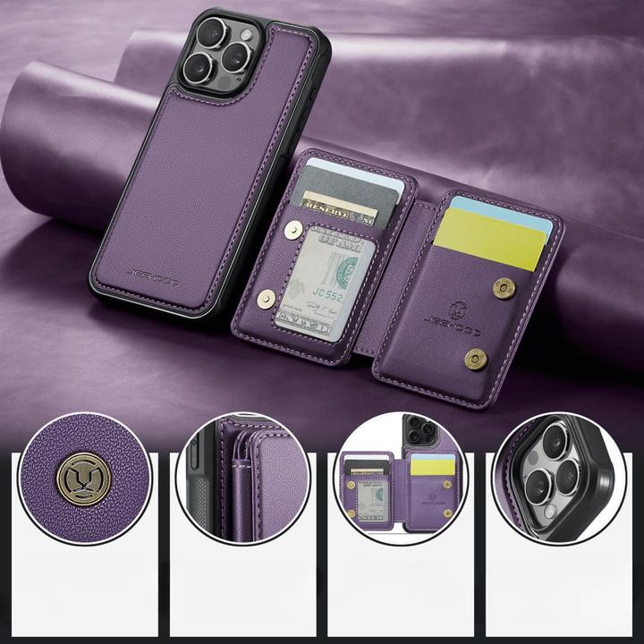 Actual product image Cover-Discount iPhone 16 Pro - 2-in-1 back cover with credit card holder (Apple iPhone 16 Pro)