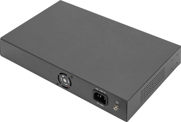 Actual product image Digitus 24 Port FE PoE Switch 2 Uplink Ports (SFP / RJ45) (24 Ports)