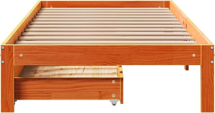Produktbild VidaXL Bett mit Schubladen Kiefer (140 x 190 cm)