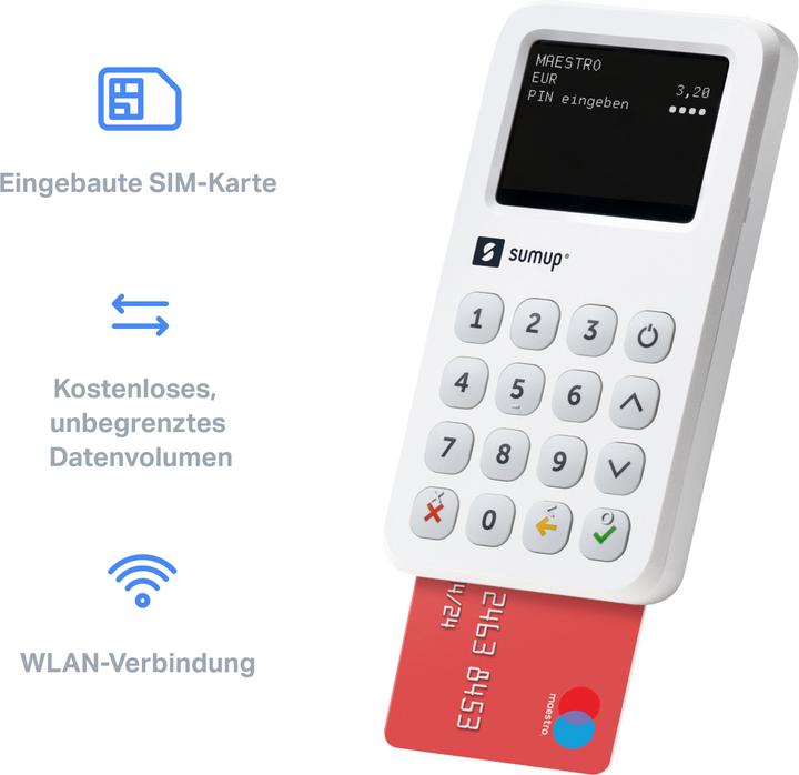 Produktbild SumUp 3G + WiFi Kartenleser