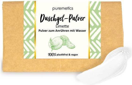 Immagine prodotto Puremetics Duschgel-Pulver Limette