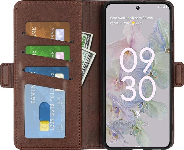 Screenguard Google Pixel 6a CardLounge Lederhülle (Google Pixel 6a)