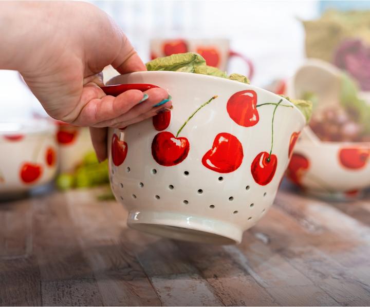 Produktbild neuetischkultur Küchensieb Keramik (17.50 cm)