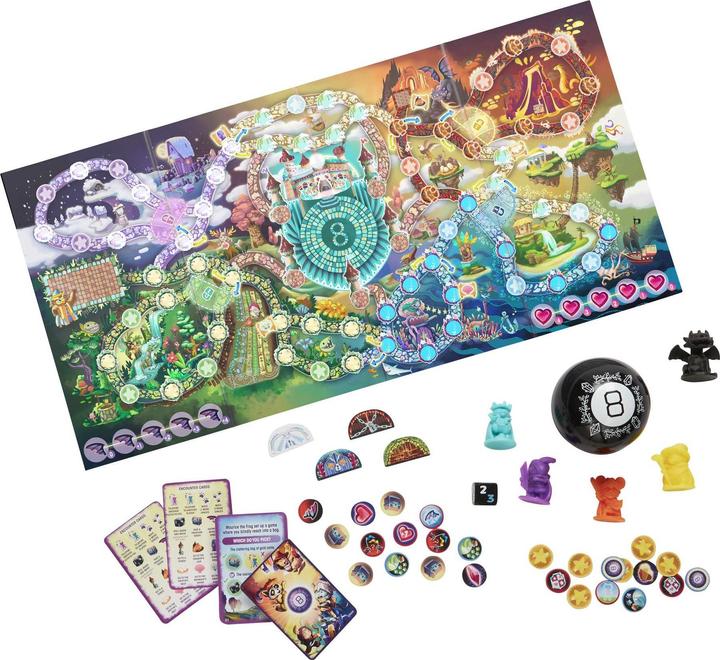 Actual product image Mattel Magic 8 Ball Magic Encounters Board Game (Dutch)