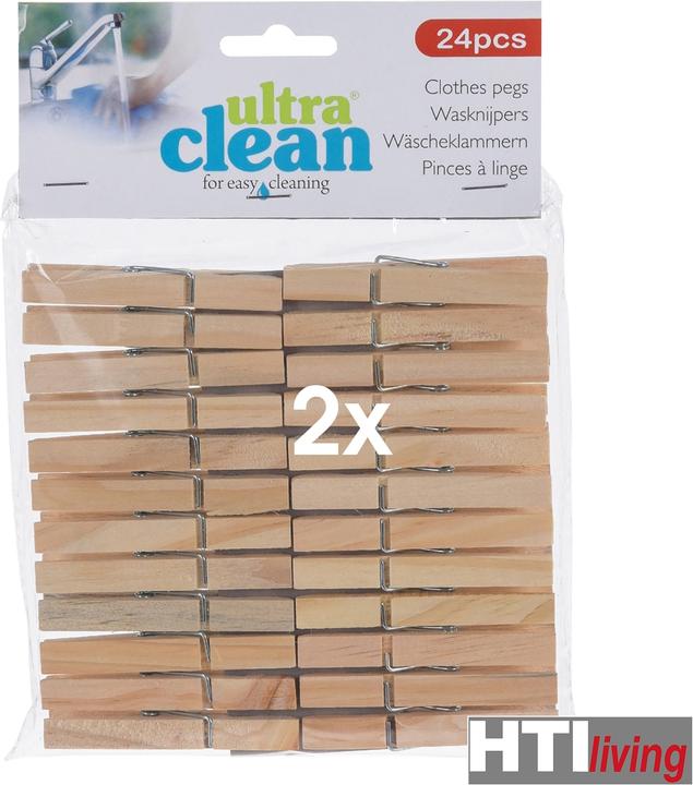 Actual product image HTI-Living Clothes pegs, 48 pieces