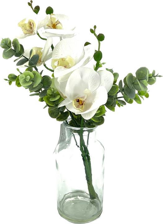 Produktbild NTK-Collection Kunstblume Orchidee in Vase (37 cm)