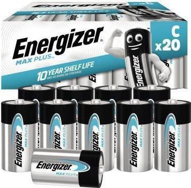 Produktbild Energizer Max Plus C, LR14/E93/AM2/Baby (20 Stk., C, 8000 mAh)