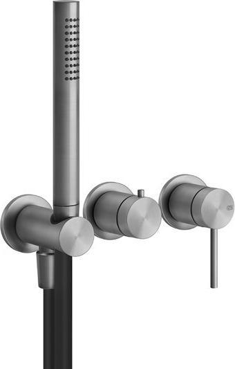 Gessi 316 kit prêt à lemploi mitigeur monocommande pour douche ou baignoire à encastrer, cartouch