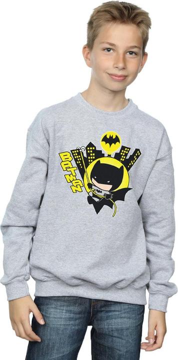 Immagine prodotto Chibi Batman Swinging Felpa Ragazzi (152, 158)