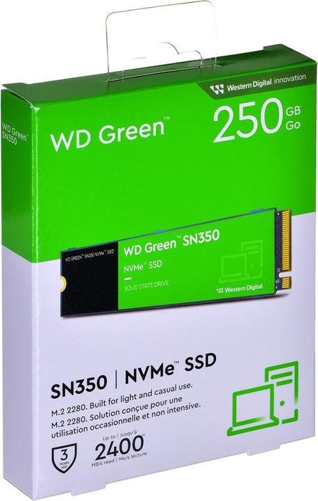 Immagine prodotto WD Green SN350 (250 GB, M.2 2280)