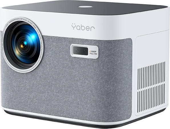 Image du produit Yaber U11, Projecteur portable 1080P, 450 ANSI Lumens, blanc/gris (Full HD, 450 lm, 1.33:1)