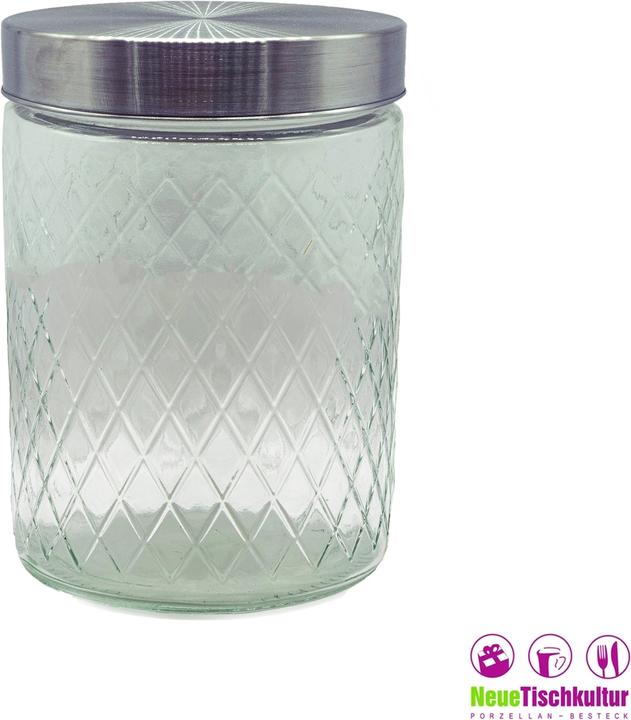 Produktbild neuetischkultur Vorratsglas mit Edelstahldeckel