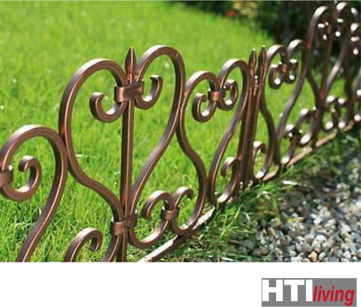 Produktbild HTI-Living Zierzaun Romantik 4-teilig