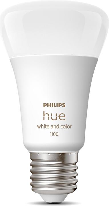 Immagine prodotto Philips Hue White & Color Ambiance BT (E27, 11 W, 1100 lm, 1 x, F)
