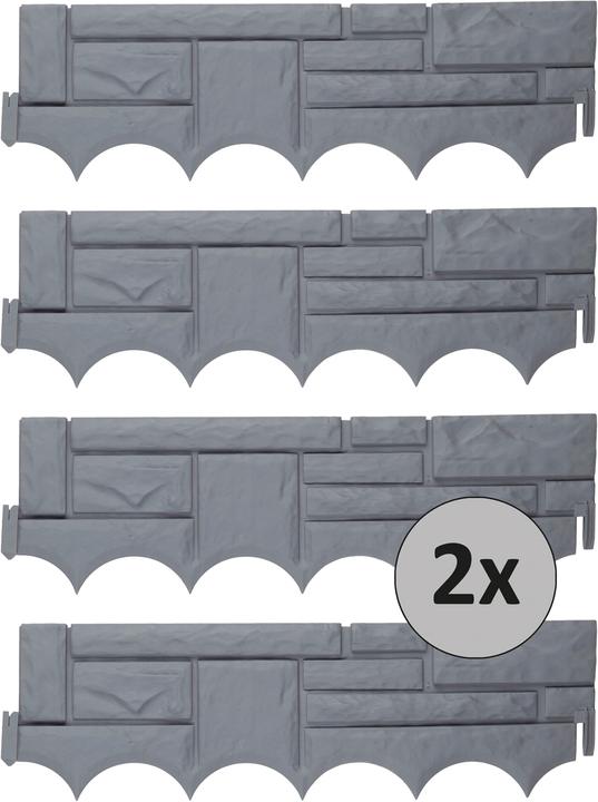Actual product image HTI-Living Stone-look bed edging (464 cm)