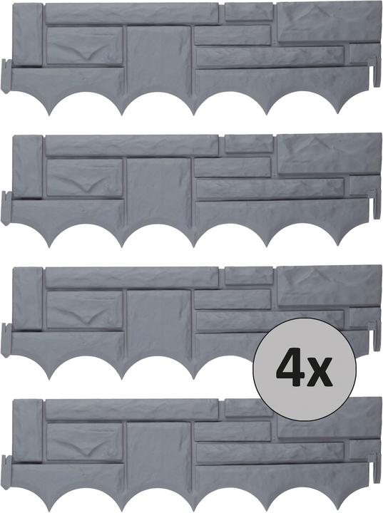 Actual product image HTI-Living Stone-look bed edging (928 cm)