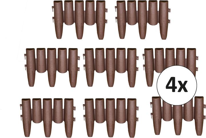 Produktbild HTI-Living Beeteinfassung Palisade (880 cm)