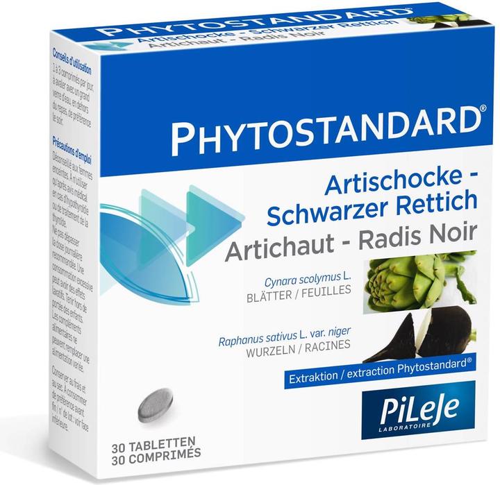 Actual product image Phytostandarts Artichoke - Black Radish Tablet (30 Piece, Pills, 35 g)