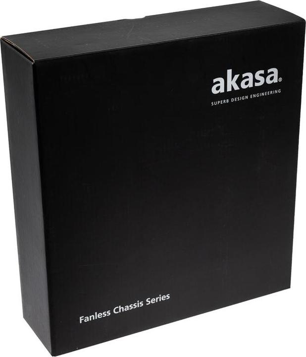 Produktbild Akasa Plato WS UCFF-Gehäuse (Intel NUC 11/12/13 Pro), OEM - schwarz (UCFF)