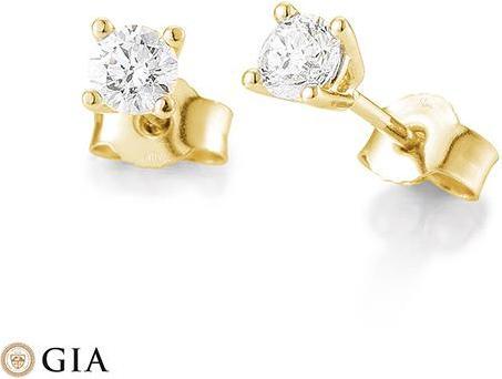 Image du produit Breuning Boucles d'oreilles 4 griffes (Or 750/18 K)