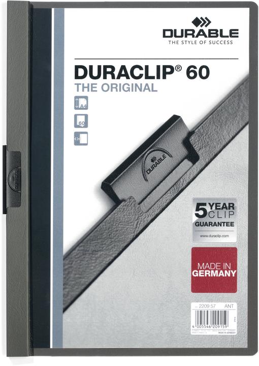 Actual product image Durable DURACLIP A4 - clip file (A4, 1 x)