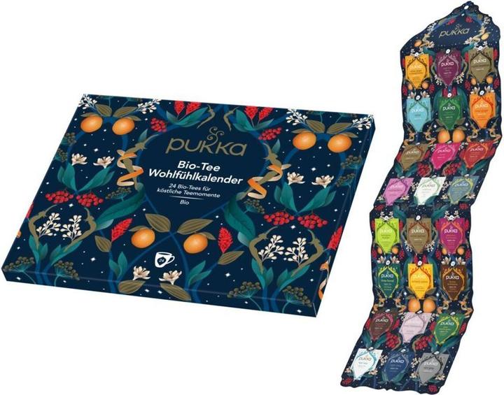 Immagine prodotto Pukka Calendario del benessere del tè biologico 2024 (42 g)