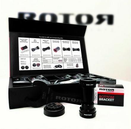 Produktbild Rotor Bike Components Press Fit 4124 Innenlager Road/MTB auf 24 mm Stahl