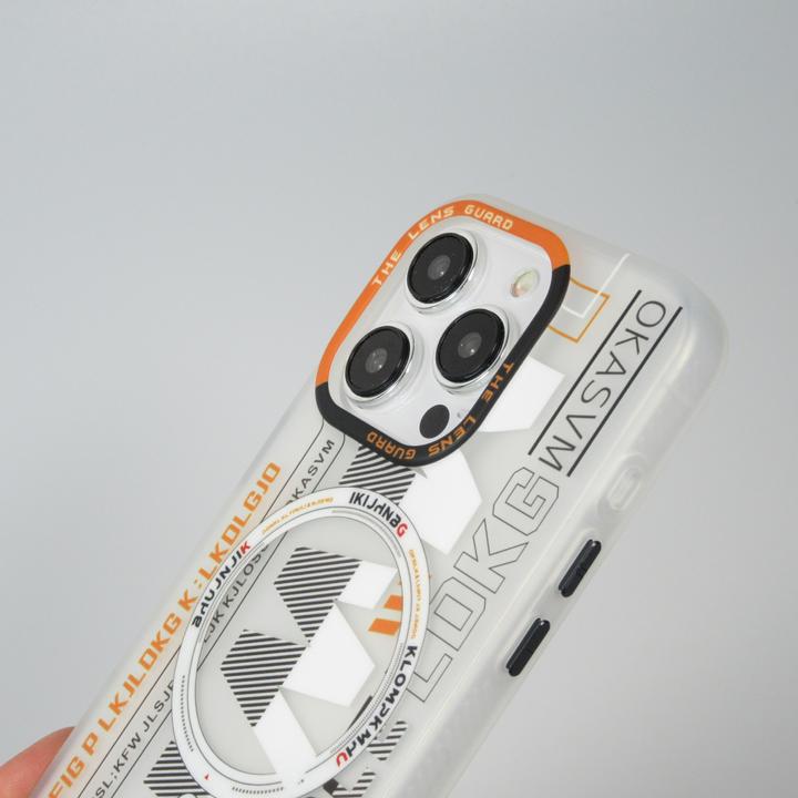 Actual product image PhoneLook Case MWK Cyber Grid silicone with MagSafe (Apple iPhone 15 Pro Max)