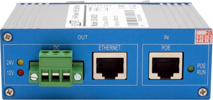 Actual product image Exsys Industrial PoE++ Gigabit Splitter 36W (PoE Splitter)