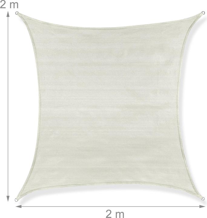 Produktbild Relaxdays Sonnensegel (200 x 200 x 0.2 cm)