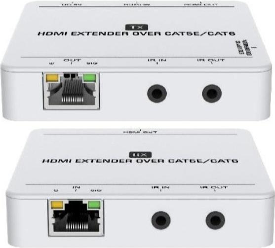 Actual product image LevelOne HDMI over Cat.5/6 Extender kit 4K 50 meters