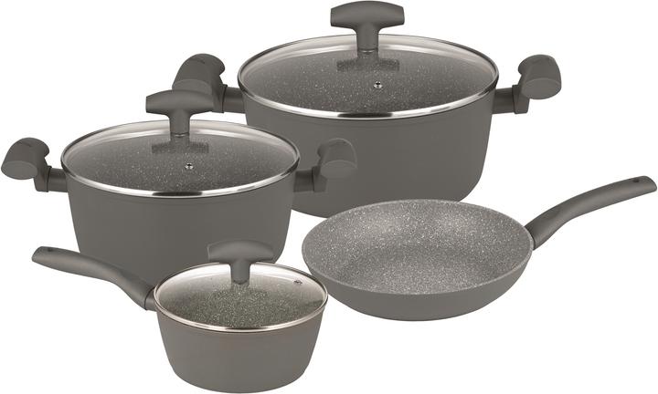 Produktbild Michelino Kochtopfset 7-teilig (24 cm, Kochtopf, Aluminium)